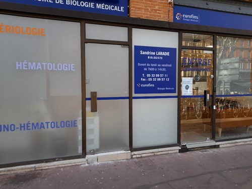 Eurofins - Laboratoire d'analyses médicales Toulouse Jaurès